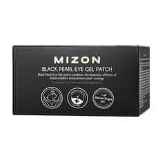 MIZON Hidrogelna maska Premium Eye s črnim biserjem in diamantom za gube in temne kroge Black Pearl (Eye G