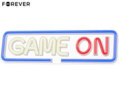 Forever Game On NEON LED luč, USB-A, modra, rdeča, bela