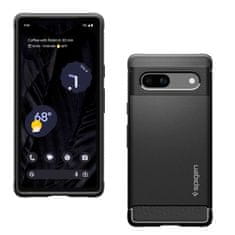 Spigen Spigen Rugged Armor ohišje za zaščito telefona za Google Pixel 7a Matte Black