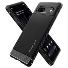 Spigen Spigen Rugged Armor ohišje za zaščito telefona za Google Pixel 7a Matte Black