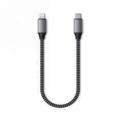 NEW Satechi - Kabel USB-C - lightning 25 cm (vesoljsko siva)