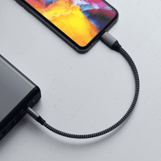 NEW Satechi - Kabel USB-C - lightning 25 cm (vesoljsko siva)