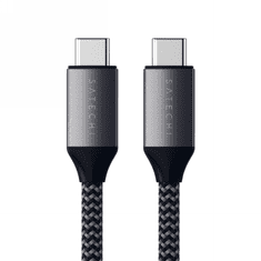 NEW Satechi - USB-C - USB-C 100W kabel 2m (vesoljsko siva)