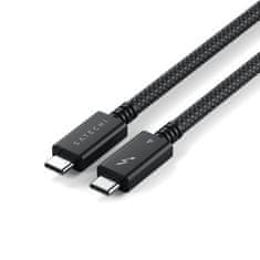 NEW Satechi - thunderbolt 4 USB-C - USB-C kabel 1m (pleten črn)