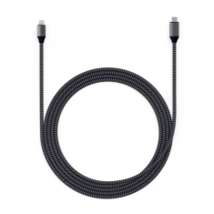 NEW Satechi - Kabel USB-C - lightning 29W, 480Mbps, 1,8 m (vesoljsko siva)