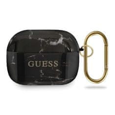 Guess Guess Marble - Ohišje za Airpods Pro (črno)