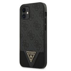 Guess Trikotna kolekcija Guess 4G - etui za iPhone 12 mini (siv)