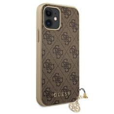 Guess Kolekcija Guess 4G Charms - etui za iPhone 12 mini (rjav)