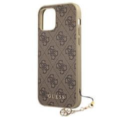 Guess Kolekcija Guess 4G Charms - etui za iPhone 12 mini (rjav)