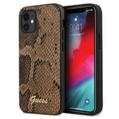 Guess Guess Python Collection - etui za iPhone 12 mini (rjav)