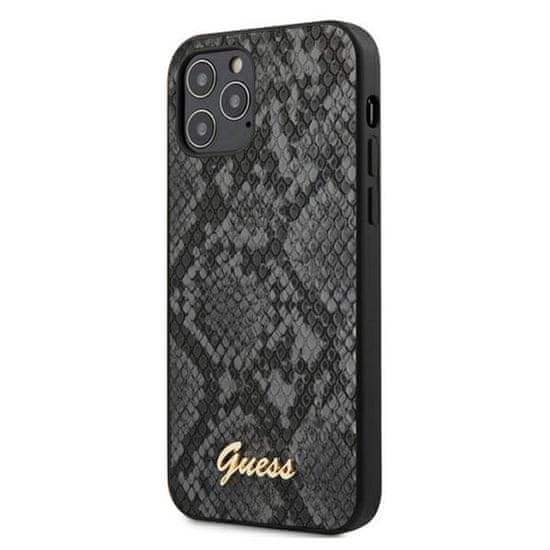 Guess Guess Python Collection - Ohišje za iPhone 12 Pro Max (črno)