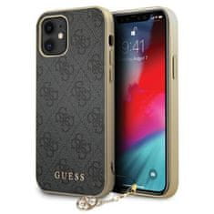 Guess Kolekcija Guess 4G Charms - etui za iPhone 12 mini (siv)