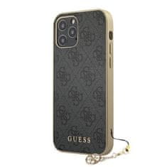 Guess Zbirka očal Guess 4G - Ohišje za iPhone 12 Pro Max (sivo)