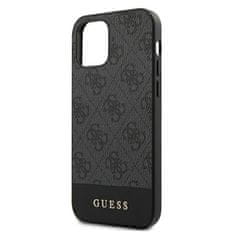 Guess Guess 4G Bottom Stripe Collection - Ohišje za iPhone 12 Pro Max (sivo)