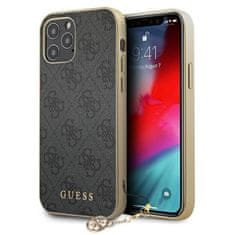 Guess Zbirka očal Guess 4G - Ohišje za iPhone 12 Pro Max (sivo)