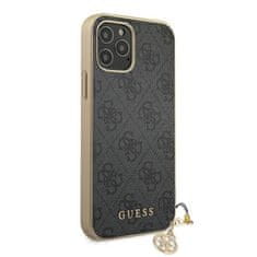 Guess Zbirka očal Guess 4G - Ohišje za iPhone 12 Pro Max (sivo)