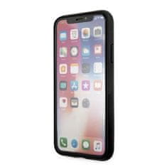 Guess Trikotna kolekcija Guess 4G - Ohišje za iPhone Xs / X (sivo)