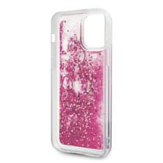 Karl Lagerfeld Karl Lagerfeld Glitter Liquid Floating Charms - ohišje za iPhone 12 / iPhone 12 Pro (Pink Floating Charms)