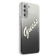 Guess Guess Glitter Gradient Script - Ohišje za Samsung Galaxy S21+ (črno)