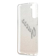 Guess Guess Glitter Gradient Script - Ohišje za Samsung Galaxy S21 (zlato)