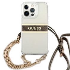 Guess Guess 4G Gold Stripe Crossbody - Ohišje za iPhone 13 Pro