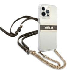 Guess Guess 4G Gold Stripe Crossbody - Ohišje za iPhone 13 Pro