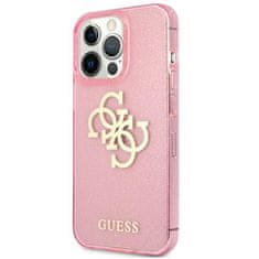 Guess Ohišje Guess Glitter 4G Big Logo - iPhone 13 Pro Max (roza)