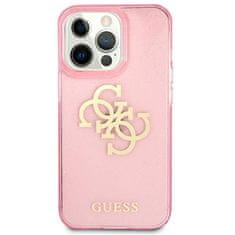 Guess Ohišje Guess Glitter 4G Big Logo - iPhone 13 Pro Max (roza)