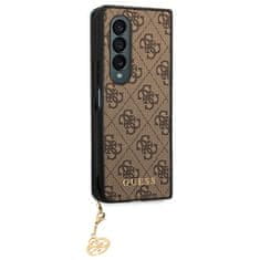 Guess Zbirka Guess 4G Charms - etui za Samsung Galaxy Z Fold 4 (rjav)