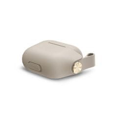 Moshi Moshi Pebbo - Ovitek za AirPods 3 s snemljivim zapestnim trakom (Savanna Beige)