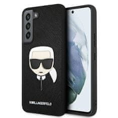 Karl Lagerfeld Karl Lagerfeld Saffiano Ikonik Karl`s Head - Ohišje za Samsung Galaxy S22 (črno)