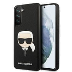 Karl Lagerfeld Karl Lagerfeld Saffiano Ikonik Karl`s Head - Ohišje za Samsung Galaxy S21 FE (črno)