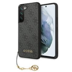 Guess Zbirka Guess 4G Charms - Ohišje za Samsung Galaxy S22 (sivo)