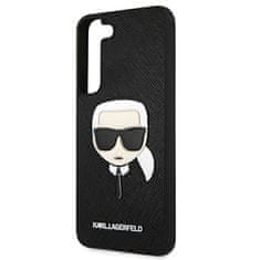 Karl Lagerfeld Karl Lagerfeld Saffiano Ikonik Karl`s Head - Ohišje za Samsung Galaxy S22+ (črno)