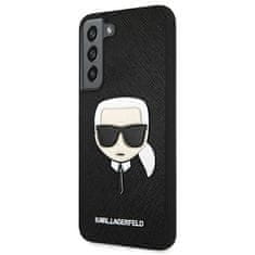 Karl Lagerfeld Karl Lagerfeld Saffiano Ikonik Karl`s Head - Ohišje za Samsung Galaxy S22 (črno)