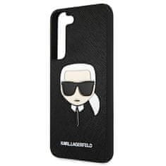 Karl Lagerfeld Karl Lagerfeld Saffiano Ikonik Karl`s Head - Ohišje za Samsung Galaxy S22 (črno)