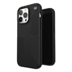 Speck Speck Presidio2 Grip - Ohišje proti drsenju za iPhone 14 Pro Max (črno / črno / belo)