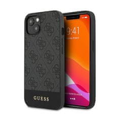 Guess Guess 4G Bottom Stripe Collection - Ohišje za iPhone 13 (sivo)