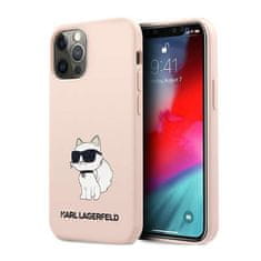 Karl Lagerfeld Karl Lagerfeld Silikonski etui NFT Choupette - iPhone 12 / iPhone 12 Pro (roza)