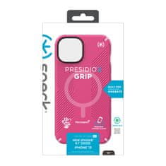 Speck Speck Presidio2 Grip MagSafe - Ohišje proti drsenju za iPhone 14 / iPhone 13 (Digitalpink / Blossompink / White)