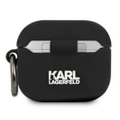 Karl Lagerfeld Karl Lagerfeld Choupette 3D - Ovitek za Apple Airpods 3 (črn)