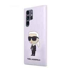 Karl Lagerfeld Karl Lagerfeld Silikon NFT Ikonik - Ohišje za Samsung Galaxy S23 Ultra (vijolično)