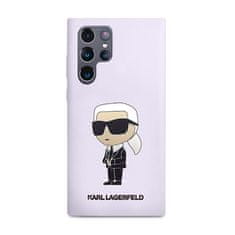 Karl Lagerfeld Karl Lagerfeld Silikon NFT Ikonik - Ohišje za Samsung Galaxy S23 Ultra (vijolično)