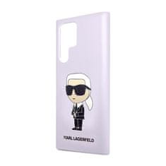 Karl Lagerfeld Karl Lagerfeld Silikon NFT Ikonik - Ohišje za Samsung Galaxy S23 Ultra (vijolično)