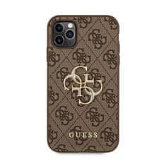 Guess Guess 4G Big Metal Logo - Ohišje za iPhone 11 Pro (rjavo)