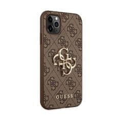 Guess Guess 4G Big Metal Logo - Ohišje za iPhone 11 Pro (rjavo)