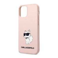 Karl Lagerfeld Karl Lagerfeld Silikonski etui NFT Choupette - iPhone 12 / iPhone 12 Pro (roza)