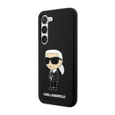 Karl Lagerfeld Karl Lagerfeld Silikonsko ohišje NFT Ikonik - Samsung Galaxy S23+ (črno)