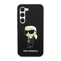 Karl Lagerfeld Karl Lagerfeld Silikonsko ohišje NFT Ikonik - Samsung Galaxy S23+ (črno)