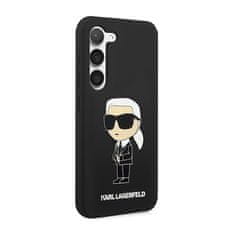 Karl Lagerfeld Karl Lagerfeld Silikonsko ohišje NFT Ikonik - Samsung Galaxy S23+ (črno)